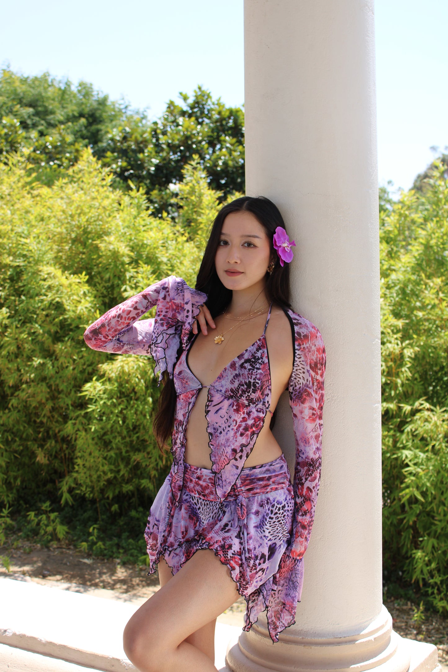 LAVENDER PANTHER (TOP ONLY) - MADE2ORDER