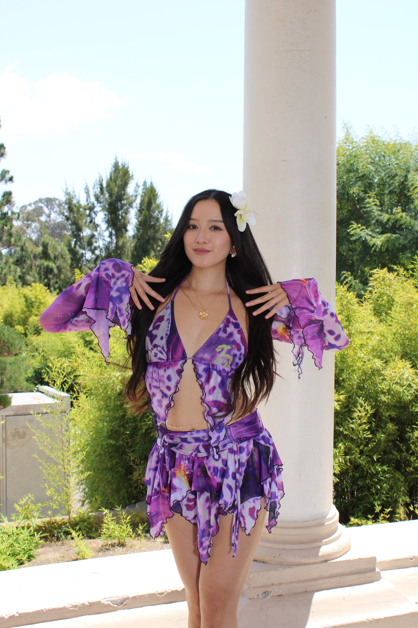 TWILIGHT ORCHID (TOP ONLY) - MADE2ORDER
