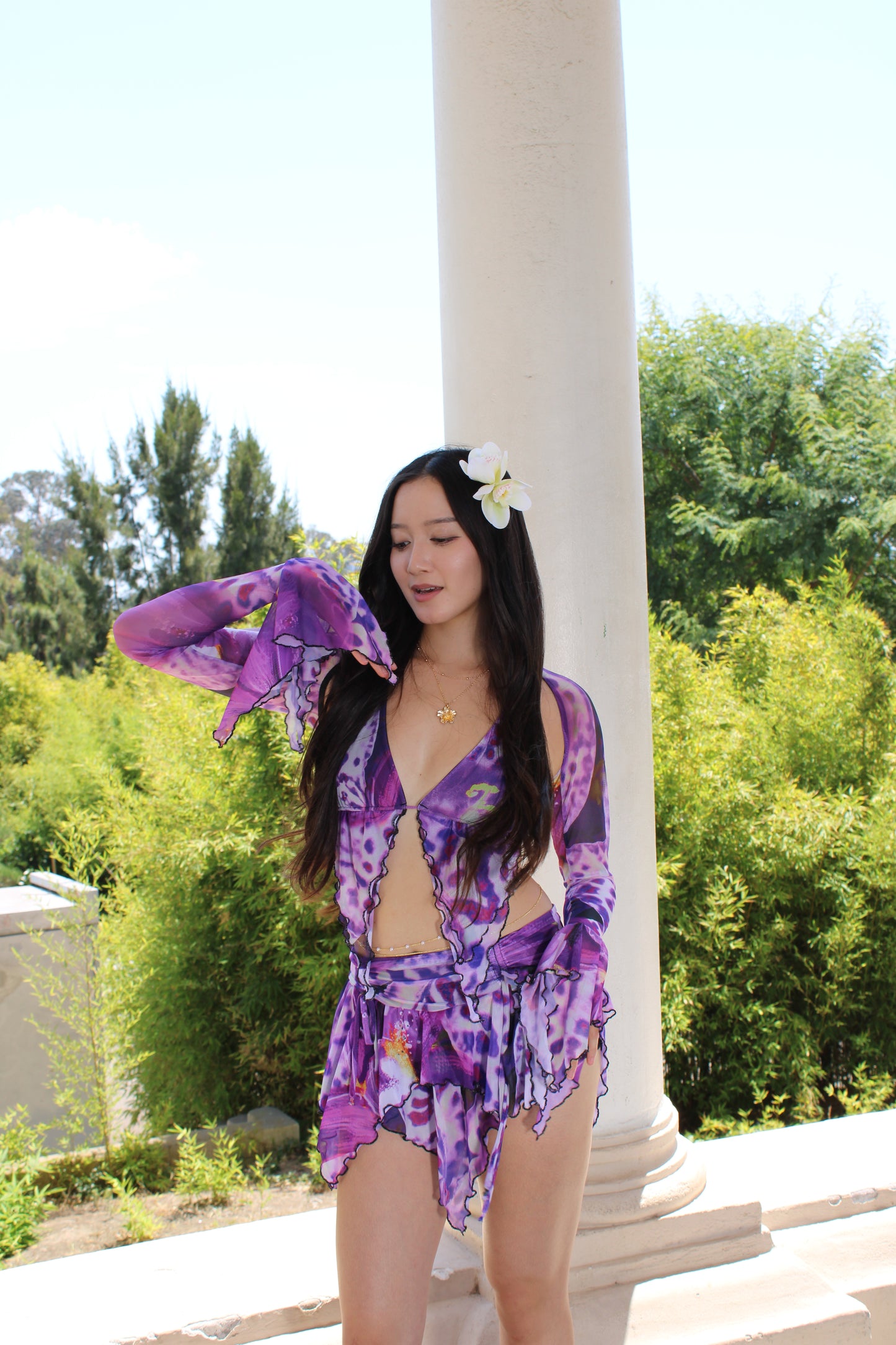 TWILIGHT ORCHID (TOP ONLY) - MADE2ORDER