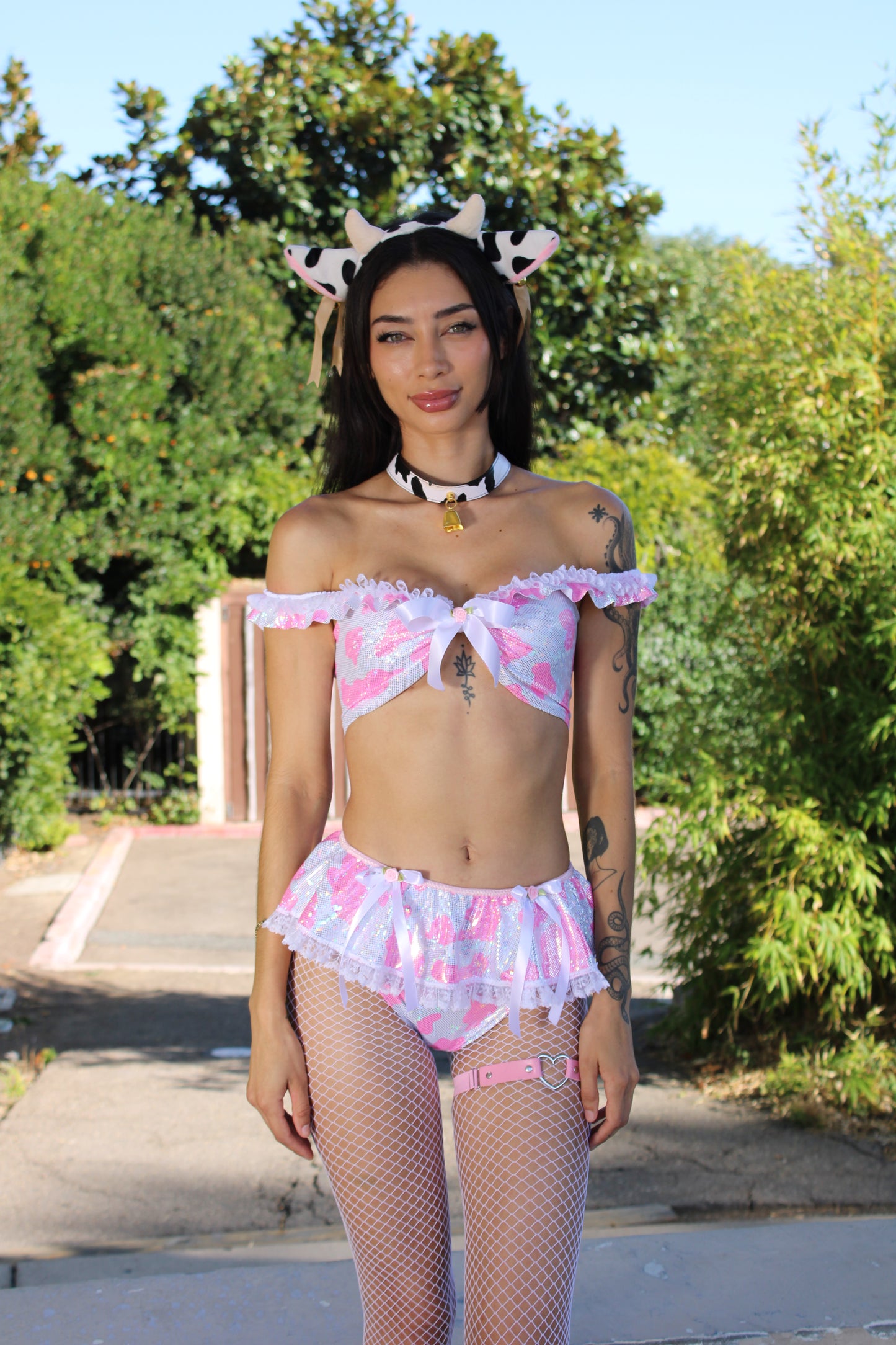 STRAWBERRY MOO (TOP ONLY) - MADE2ORDER