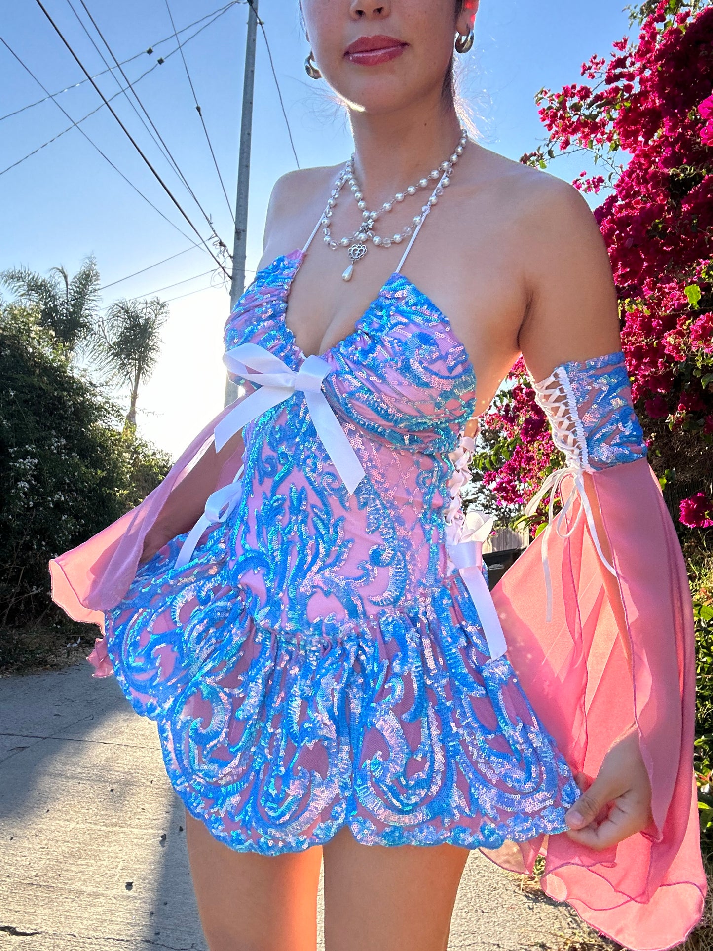 UNICORN SWIRL FULL SET (PINK SLEEVES) - MADE2ORDER