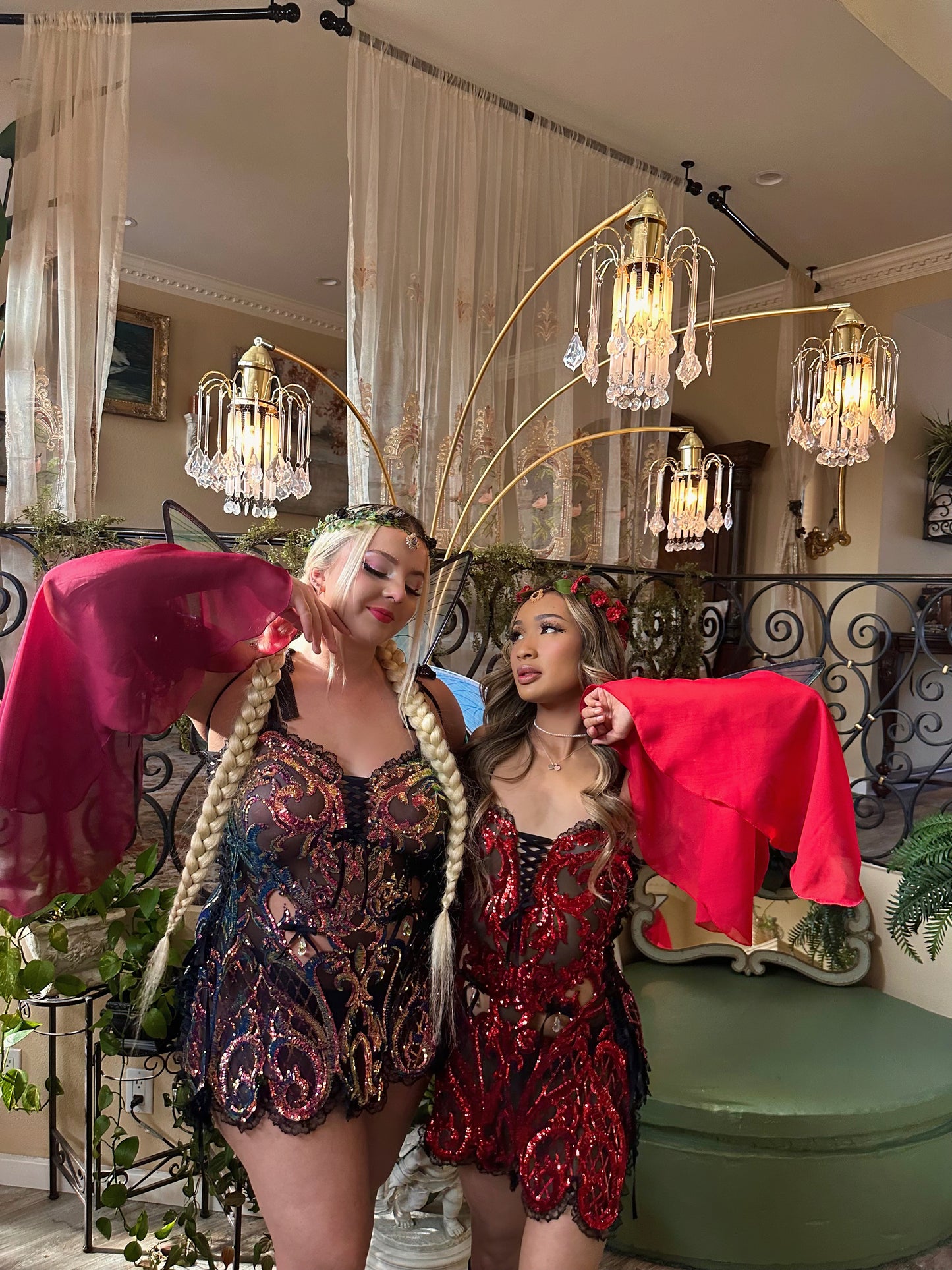 ROSES ARE RED FULL SET - RED or BLACK SLEEVES - MADE2ORDER